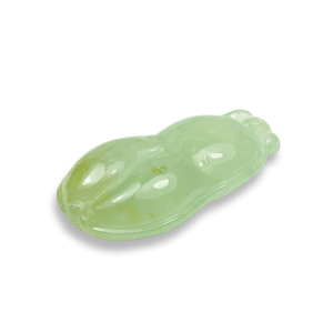 Grade-A-Jadeite-Jade-Pendant---ICY-BiColor-Buddha's-Hand,-Citron-Fruit-[UJ]